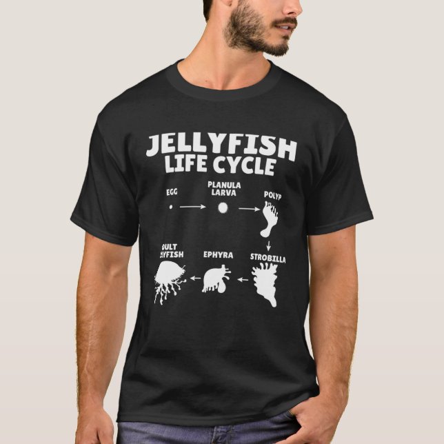 Camiseta Jellyfish   Marine Biologist Ocean Animals Jellyfi (Frente)