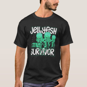Camiseta Jellyfish Sting Survivor Funny Jellyfish
