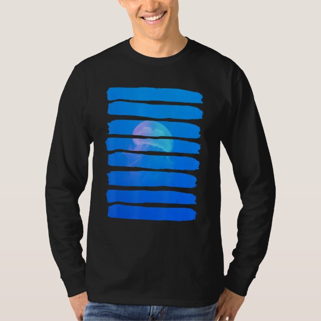 Camiseta Jellyfish Underwater Ocean Sea Nature Animal Leisu (Frente)