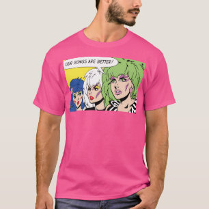Camiseta Jem E Hologramas - Nossas Músicas São Melhores
