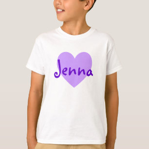 Camiseta Jenna no roxo