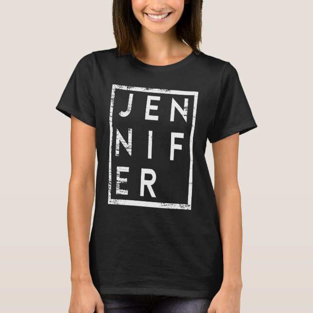 Camiseta Jennifer Minimalismo (Frente)