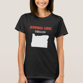 Camiseta Jennings Lodge Oregon USA State America Travel Ore