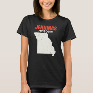 Camiseta Jennings Missouri EUA State America Viagem Missour