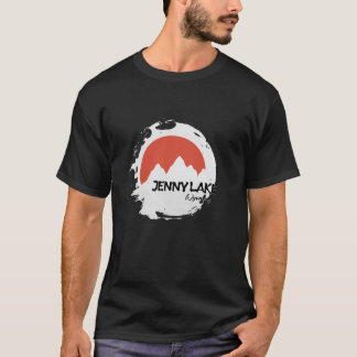 Camiseta Jenny Lake Mounties Wyoming Caminhando ao ar livre