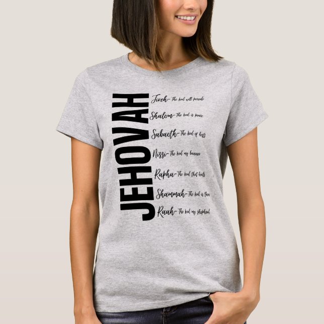 Camiseta Jeová (Frente)