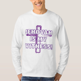 CAMISETA JEOVÁ É MINHA TESTEMUNHA!