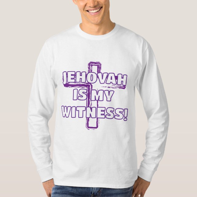 CAMISETA JEOVÁ É MINHA TESTEMUNHA! (Frente)