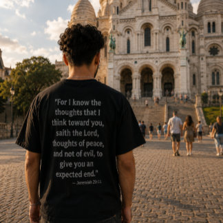 Camiseta Jeremiah 29:11 Bible Verse T-Shirt
