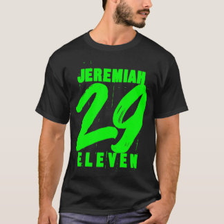 Camiseta Jeremiah 29 11 Eleven Christian Bíblia Verse Cote
