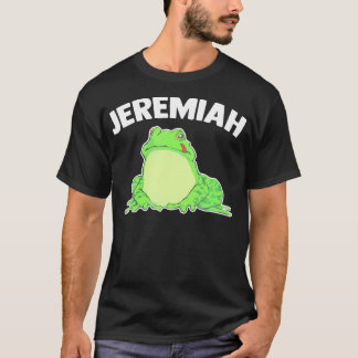 Camiseta Jeremiah Bullfrog - Engraçado Dizendo Música