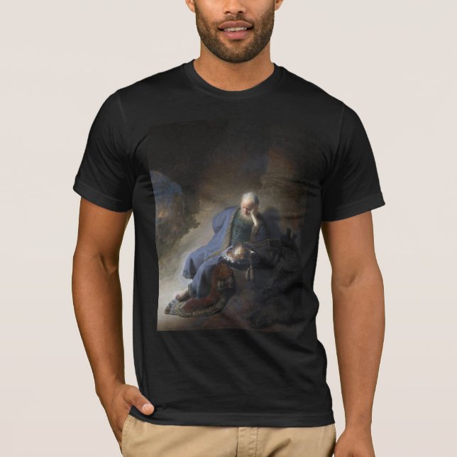 Camiseta Jeremiah Destruction Jerusalem Bíblia Rembrandt (Frente)