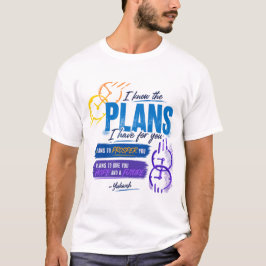 Camiseta Jeremias 29:11 Esperança. Propósito. Promessa.