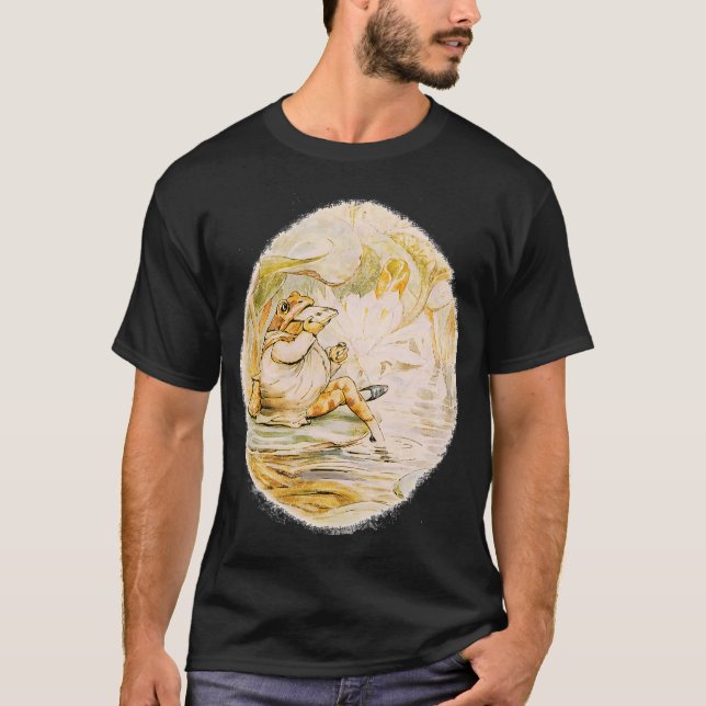 Camiseta Jeremy Fisher - Beatrix Potter (Frente)