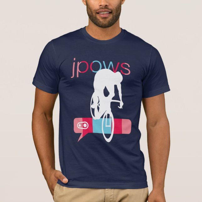 Camiseta Jeremy pôr o T da assinatura de JPOWS (Frente)