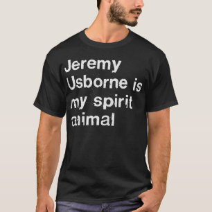 Camiseta Jeremy Usborne É O Meu Espírito Animal Peep Show F
