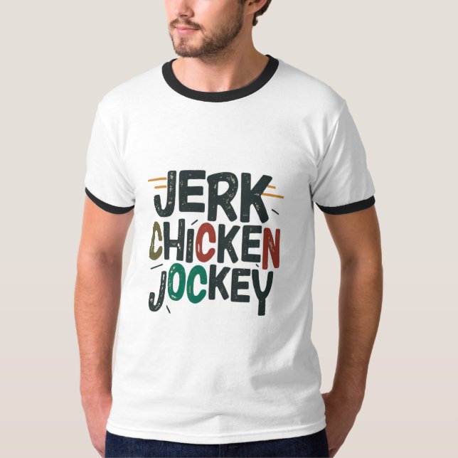 Camiseta Jerk Chicken Jockey (Frente)