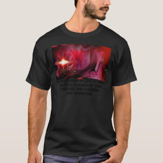 Camiseta jerma985 I PEEPED THE HORROR AND SURVIVED Premium 