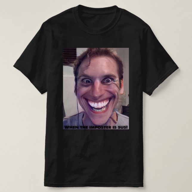 Camiseta Jerma Sus quando o impostor é o sus! Amogus Meme