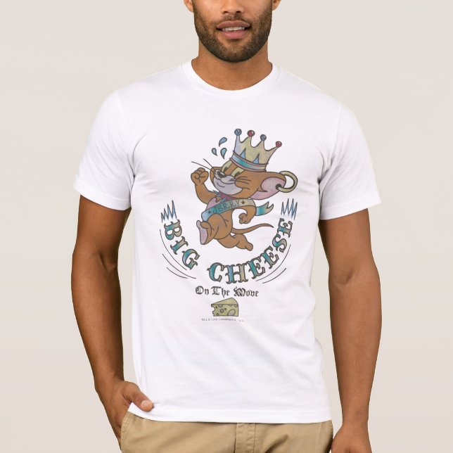 Camiseta Jerry Big Cheese Na Lua 2 (Frente)