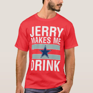 Camiseta Jerry Engraçado Me Faz Beber Humor Futebol Mal-Hum