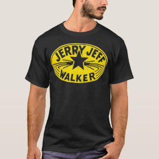 Camiseta Jerry Jeff Walker vintage yellow logo Classic T-Sh