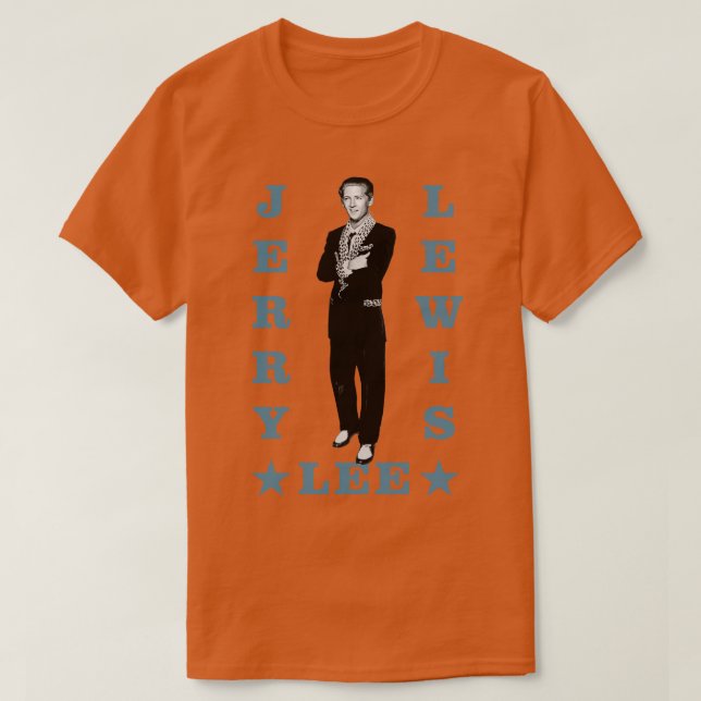 Camiseta Jerry Lee Lewis 1 (Frente do Design)