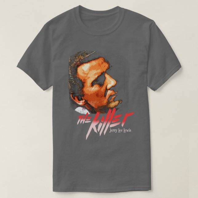 Camiseta Jerry Lee Lewis, o assassino (Frente do Design)