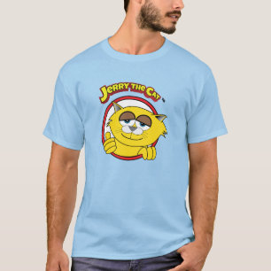 Camiseta Jerry O Gato está te dando um polegar para cima!