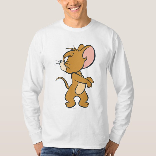 Camiseta Jerry Olhando Para Trás Irritado (Frente)