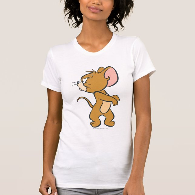 Camiseta Jerry Olhando Para Trás Irritado (Frente)