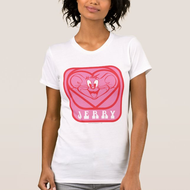 Camiseta Jerry Pink Hearts (Frente)