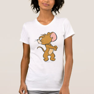 Camiseta Jerry que olha irritado para trás