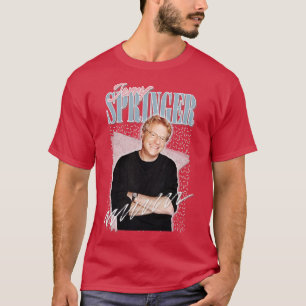 Camiseta Jerry Springer Vintage - Design de estilo Style do