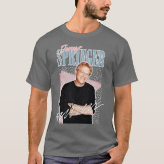 Camiseta Jerry Springer Vintage - Design de estilo Style do