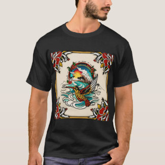 Camiseta Jerry Vibes - Tatuagem Tropical T-Shirt C