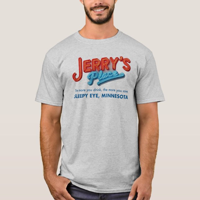 Camiseta Jerry's Place Sleepy Eye (Frente)