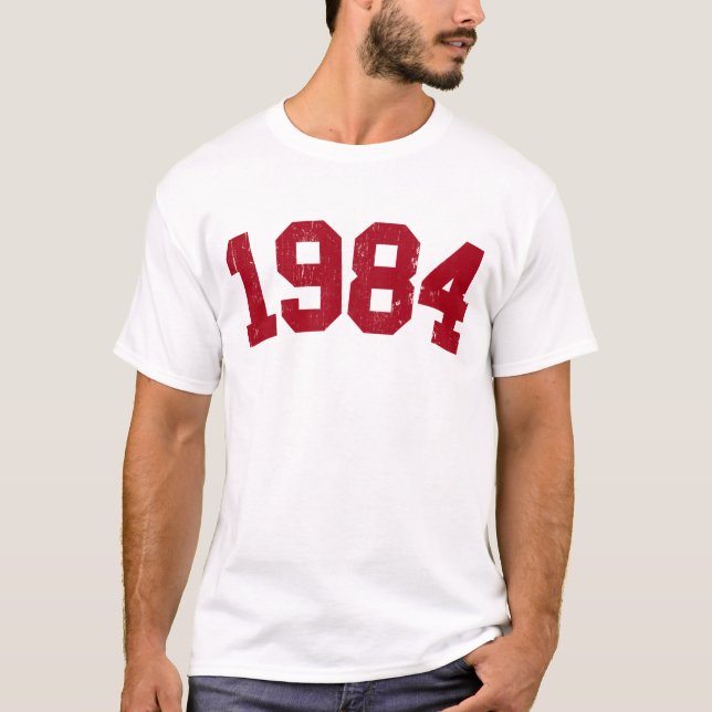 Camiseta Jérsei 1984 (Frente)