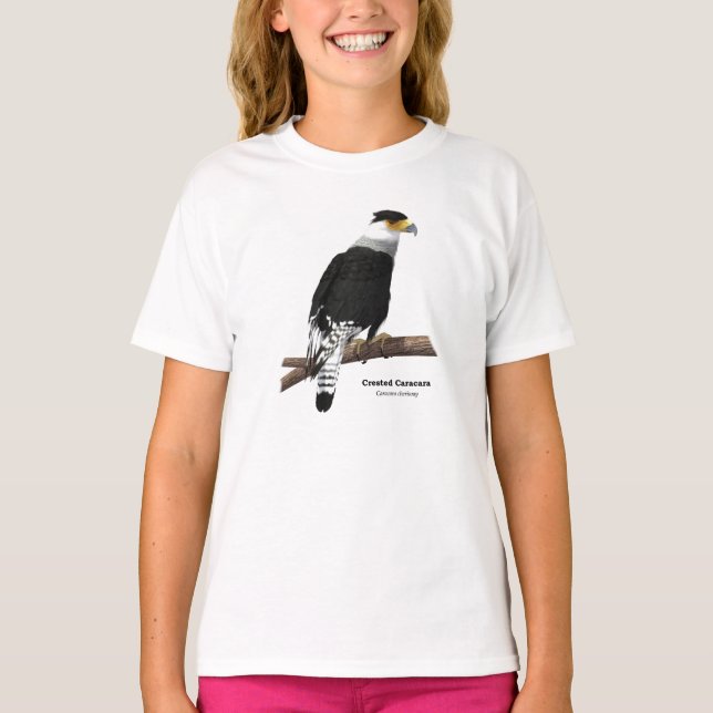 Camiseta Jérsei com crista do Caracara (Frente)