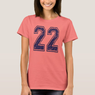 Camiseta Jérsei de 22 costumes