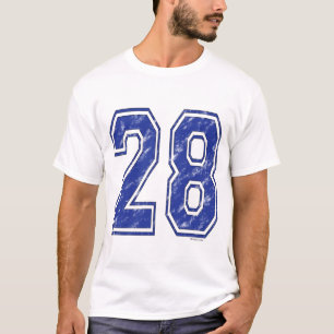 Camiseta Jérsei de 28 costumes