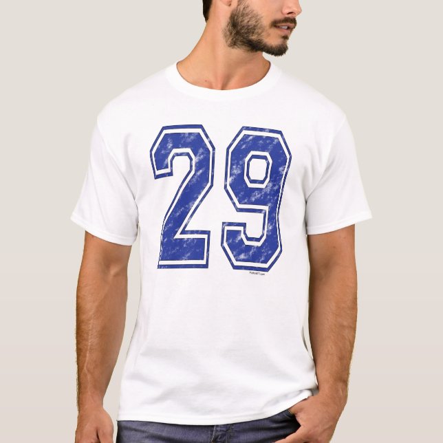 Camiseta Jérsei de 29 costumes (Frente)