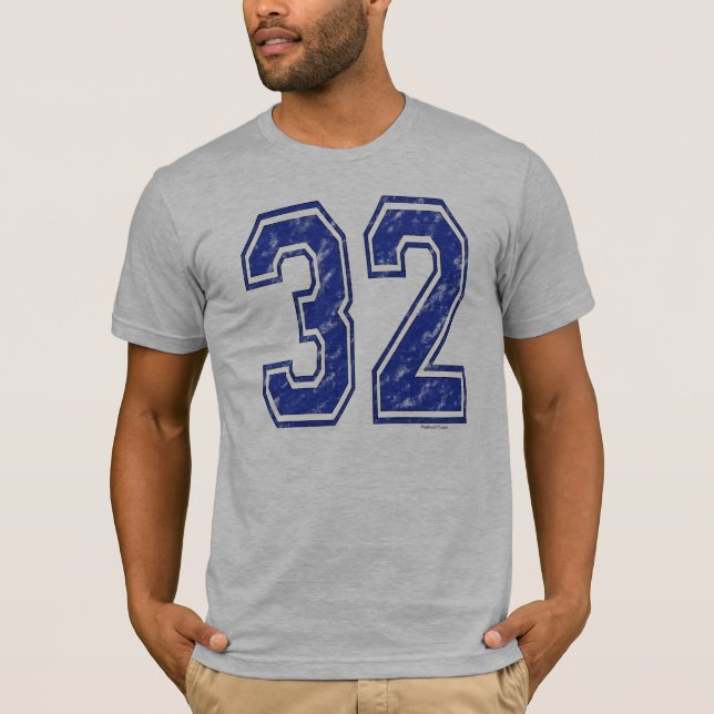 Camiseta Jérsei de 32 costumes (Frente)