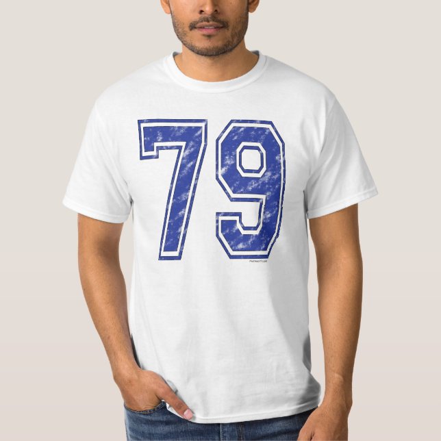 Camiseta Jérsei de 79 costumes (Frente)