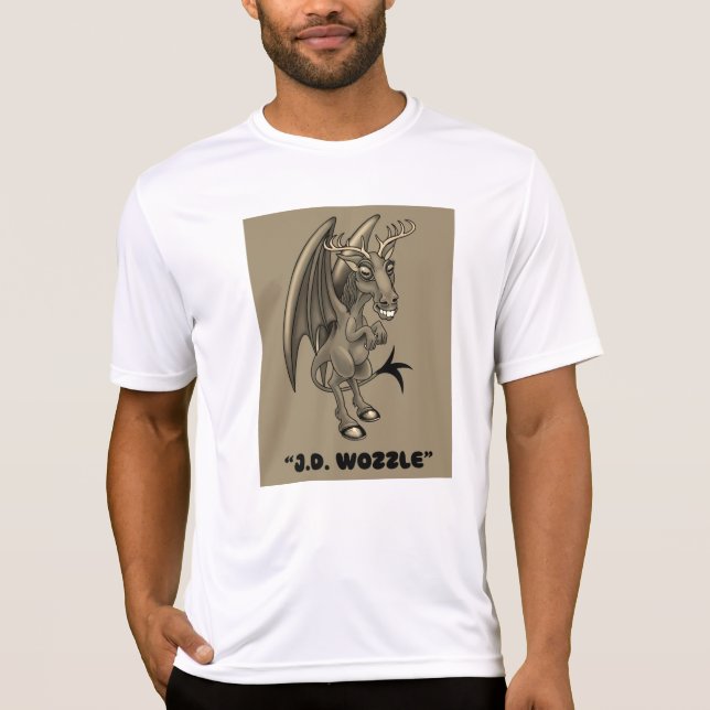 Camiseta Jérsei Diabo. Wozzle" Cryptid T Shirt (Frente)
