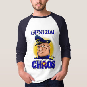 Camiseta Jérsei geral do caos