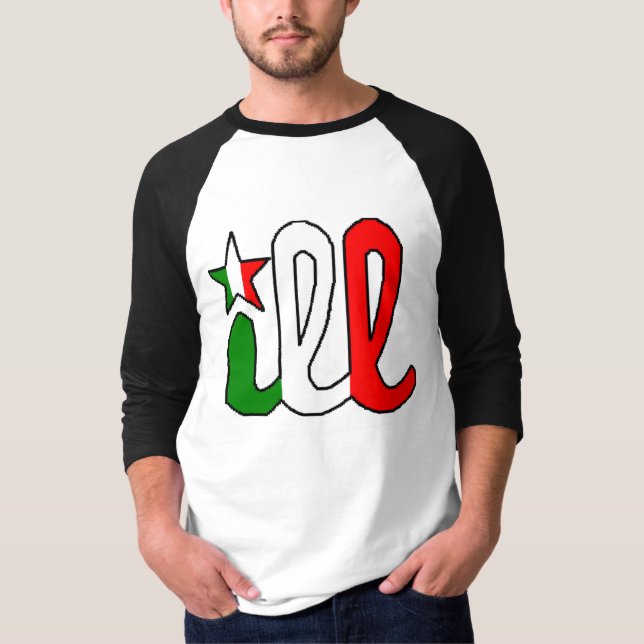Camiseta jérsei italiano doente (Frente)