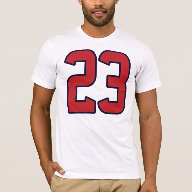 Camiseta Jérsei número 23 (Frente)