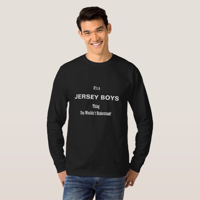 Camiseta Jersey Boys Shirt (Frente Completa)