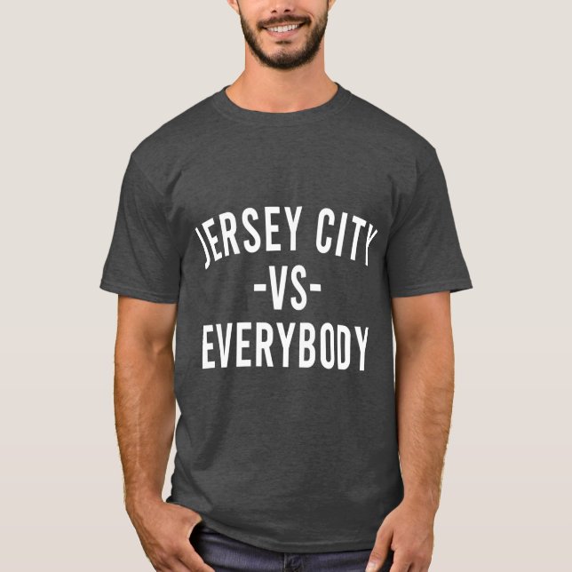 Camiseta Jersey city vs everybody boy (Frente)